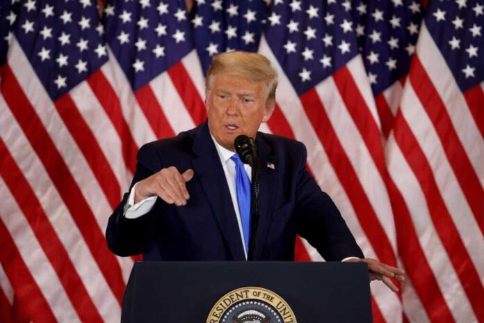 Washington,,Dc,-,November,04:,U.s.,President,Donald,Trump,Speaks