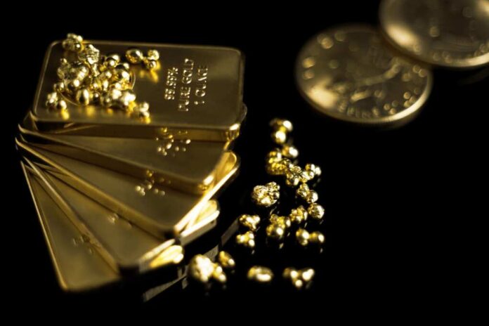 Gold,Bars,Gold,Coins,Money,Investing,Economy,Assets