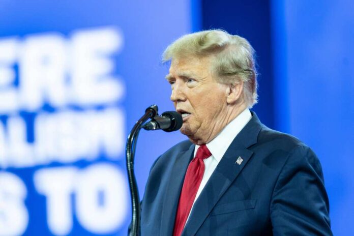 Former,President,Donald,J.,Trump,Speaks,During,Cpac,Conference,2024