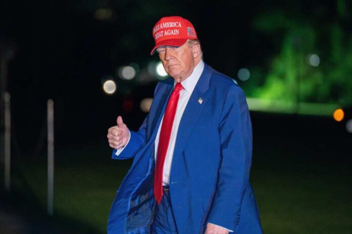 Washington,Dc,,United,States,,April,29,2025:,President,Trump,Returns