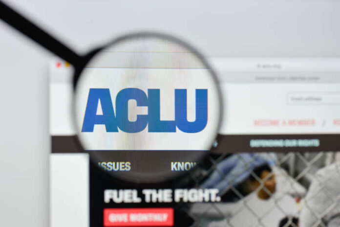 Milan,,Italy,-,August,20,,2018:,Aclu,Website,Homepage.,Aclu