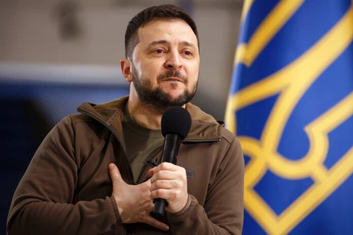 Apr-23-2022,Press,Conference,Of,Volodymyr,Zelenskyy,The,President,Of,Ukraine