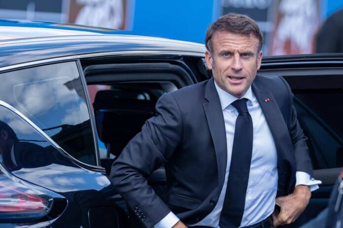Vilnius,,Lithuania,,July,12,,2023.,President,Of,France,Emmanuel,Macron