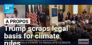 Trump dismantles legal basis for climate rules • FRANCE 24