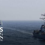 Two U.S. Navy ships collide in Caribbean Sea, resulting in