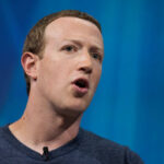 A man speaking passionately at a technology conference