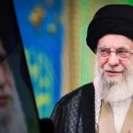 Ali Khamenei speaking during a public address