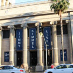 Facade of the Jimmy Kimmel Live theater with large banners