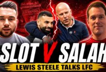 Slot & Salah Rift Deepens as Liverpool Standards Collapse | Lewis Steele Discusses