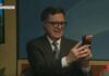 Stephen Colbert calls Byron Allen on Monroe public access TV show
