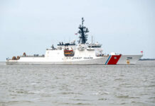 U.S. Strike on Narco-Terrorists Sparks Evidence Debate U.S. Coast Guard patrol vessel navigating through the ocean