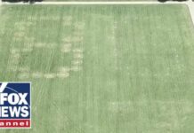 Vandal Code Ignites White House Alarm '86 47' VANDALIZED on grass at National Mall