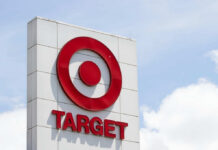 Botulism Alert: Target Formula Pulled Nationwide Target store sign featuring a red logo against a blue sky