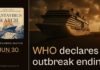 WHO Sees MV Hondius Hantavirus Outbreak Nearing Its End | Hantavirus Watch Jun 30