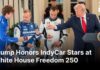 White House Turns Grand Prix Into Gold Rush WATCH: Trump Welcomes IndyCar Stars Alex Palou, Felix Rosenqvist & David Malukas to WH | AD1G