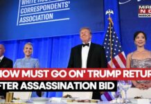 Trump Returns To White House Correspondents’ Dinner After Shooting Scare With Powerful Speech