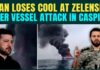 Caspian Strikes Jolt Iran–Russia Lifeline Iran BLASTS Zelensky After Ukraine Hits Vessel in Caspian Sea; Drops Joint Message With Putin