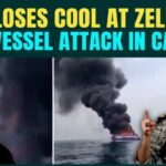 Caspian Strikes Jolt Iran–Russia Lifeline Iran BLASTS Zelensky After Ukraine Hits Vessel in Caspian Sea; Drops Joint Message With Putin