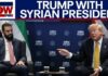 President Trump meets with Syrian President at NATO summit