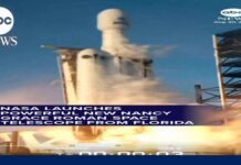 NASA launches powerful new Nancy Grace Roman space telescope