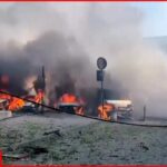 Daytime Strike Torches Ukrainian Mall Russian strike on Pavlohrad kills two, heavy damage reported