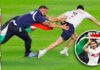Long Island Man Tackled After Running Onto Yankee Stadium Field With Palestinian Flag