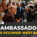 U.S. Envoy Drops ‘Terror’ Bombshell US ambassador visits occupied West Bank village hit by settler violence