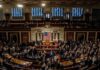 Senator’s Internet Crackdown Sparks Outrage U.S. House chamber with lawmakers gathered before a session