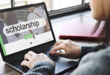 Federal Crackdown Targets Boston Scholarships Person using a laptop to search for scholarships